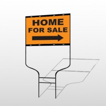 Home For Sale 34 Round Rod Sign