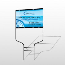 North Compass 148 Round Rod Sign