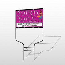 Pink Girl Sale 552 Round Rod Sign