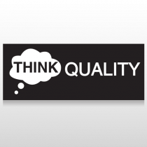 Think Quality Custom Banner