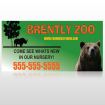Bear Zoo 302 Custom Sign