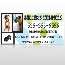 Dog Kennels 300 Site Sign