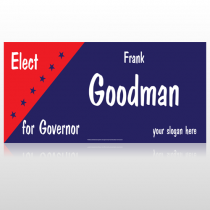 Elect Governor 278 Custom Sign