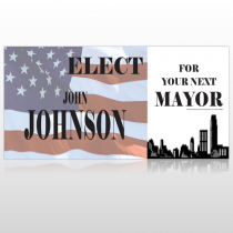Elect Mayor 274 Custom Sign