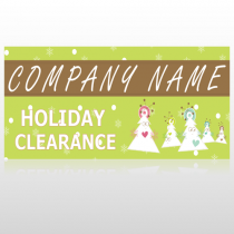 Holiday Clearance 13 Custom Sign