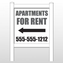 Apartments 506 48"H x 48"W Site Sign