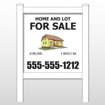 Home and Lot 455 48"H x 48"W Site Sign