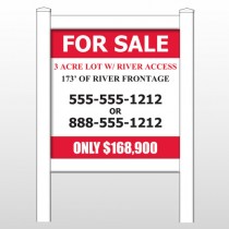 River 440 48"H x 48"W Site Sign