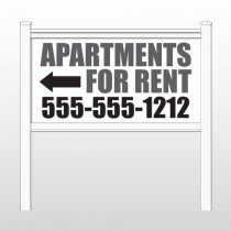 Apartments 506 48"H x 96"W Site Sign