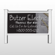 Black And Book 217 48"H x 96"W Site Sign