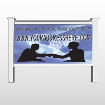 Map Silhouette 433 48"H x 96"W Site Sign