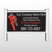 Monkey Wrench 257 48"H x 96"W Site Sign