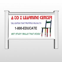 Pencil Chair 159 48"H x 96"W Site Sign