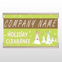 Holiday Clearance 13 Track Banner