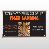 Tiger Landing 303 Track Sign