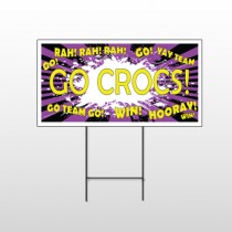 Crocs 42 Wire Frame Sign