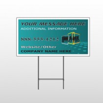 Fashion Models 180 Wire Frame Sign