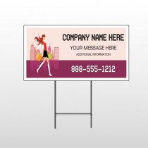 Fashion Shopping 179 Wire Frame Sign