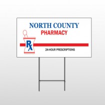 Pharmacy 101 Wire Frame Sign