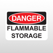 OSHA Danger Flammable Storage