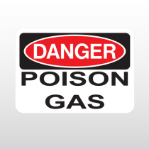 OSHA Danger Poison Gas