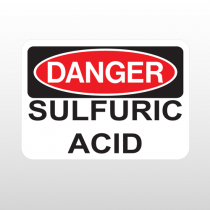 OSHA Danger Sulfuric Acid