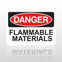 OSHA Danger Flammable Materials