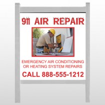 AC Repair 251 48"H x 48"W Site Sign