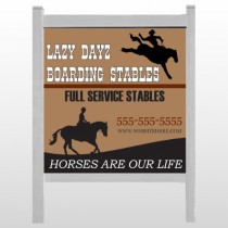 Boarding Stable 304 48"H x 48"W Site Sign