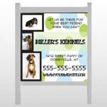Dog Kennels 300 48"H x 48"W Site Sign