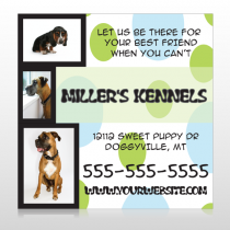 Dog Kennels 300 Site Sign