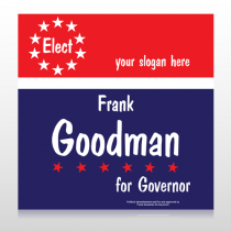 Elect Governor 278 Custom Sign