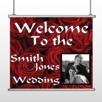 Rose Couple 04 Hanging Banner