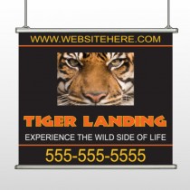 Tiger Landing 303 Hanging Banner