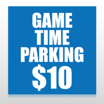 Parking 123 Custom Decal