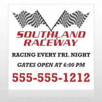 Racetrack 31 Site Sign