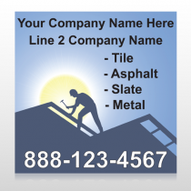 Roofing 258 Site Sign