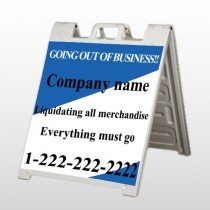 Going Out Sale 11 A Frame Sign
