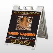 Tiger Landing 303 A Frame Sign