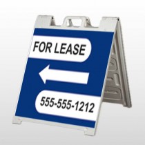 For Lease A Frame Sign