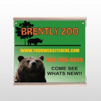 Bear Zoo 302 Track Sign