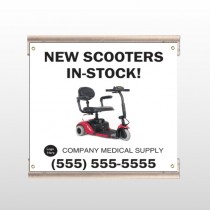 New Scooter 100 Track Sign