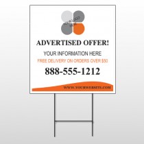 Advertised Offer 150 Wire Frame Sign