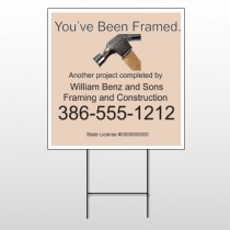 Framed 236 Wire Frame Sign