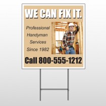 Handyman 243 Wire Frame Sign