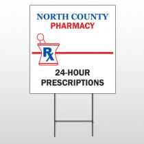 Pharmacy 101 Wire Frame Sign