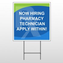 RX Hiring 286 Wire Frame Sign