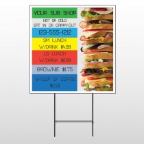 Sandwich 375 Wire Frame Sign