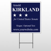 Senate 134 Wire Frame Sign