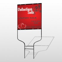 Valentines Sale 09 Round Rod Sign